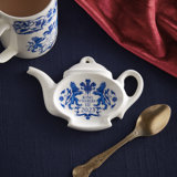Spode Kings Coronation Charles III Single Ceramic Tea Bag Tidy Rest