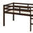 Twin Elevated Loft Bed Comes With Ladder-1788968140