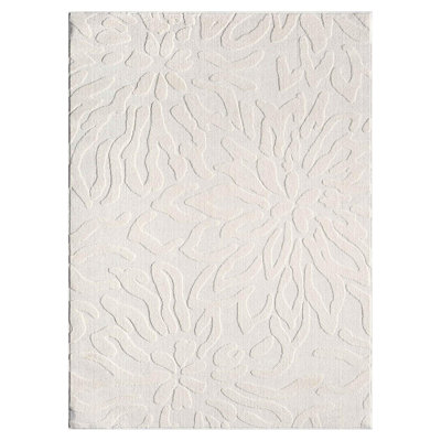 Abstract Floral Area Rug