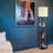 Maxwell 63 in. 3-Shelf USB-Charging LED Floor Lamp with Fabric Square Shade-628019177-628019176