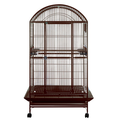 XX Large Dome Top Cage Burgundy