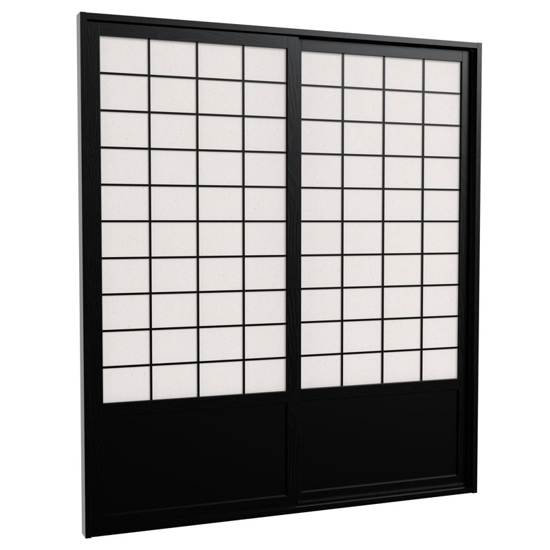 Portes coulissantes Shoji - Zen, Noir