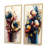 Blue And Burgundy Cally Lily Bouquet II - Calla Lily Wall Art Set of 2 Piece-702502131-702502128