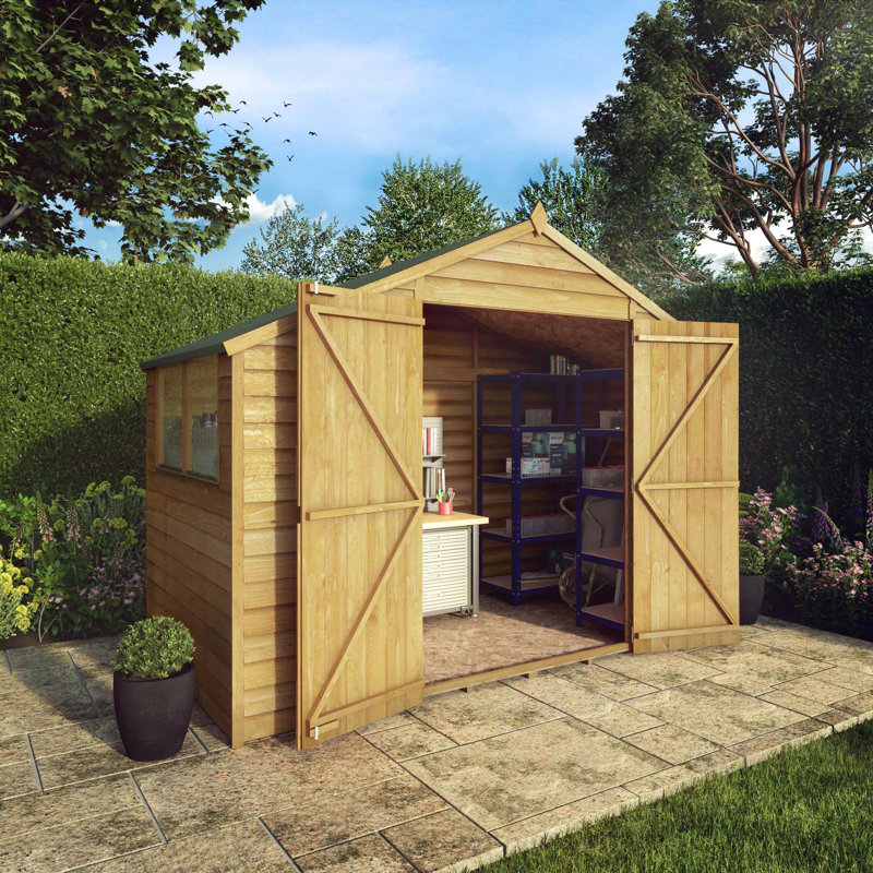 Mercia 5 x 10ft Overlap Apex Workshop