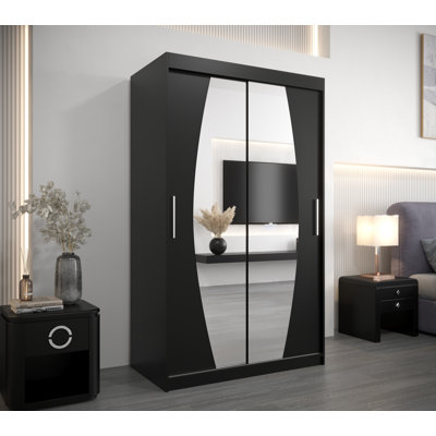 Antavis 2 Door Manufactured Wood Wardrobe