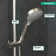 Croma 2.5 GPM Multi Function Handheld Shower Head
