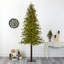 Arbre de Noël vert pin artificiel avec DEL-1315941165