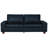 Gilmar 89" Upholstered Vegan Leather Sofa with Square Arms and Storage Pockets-51740216