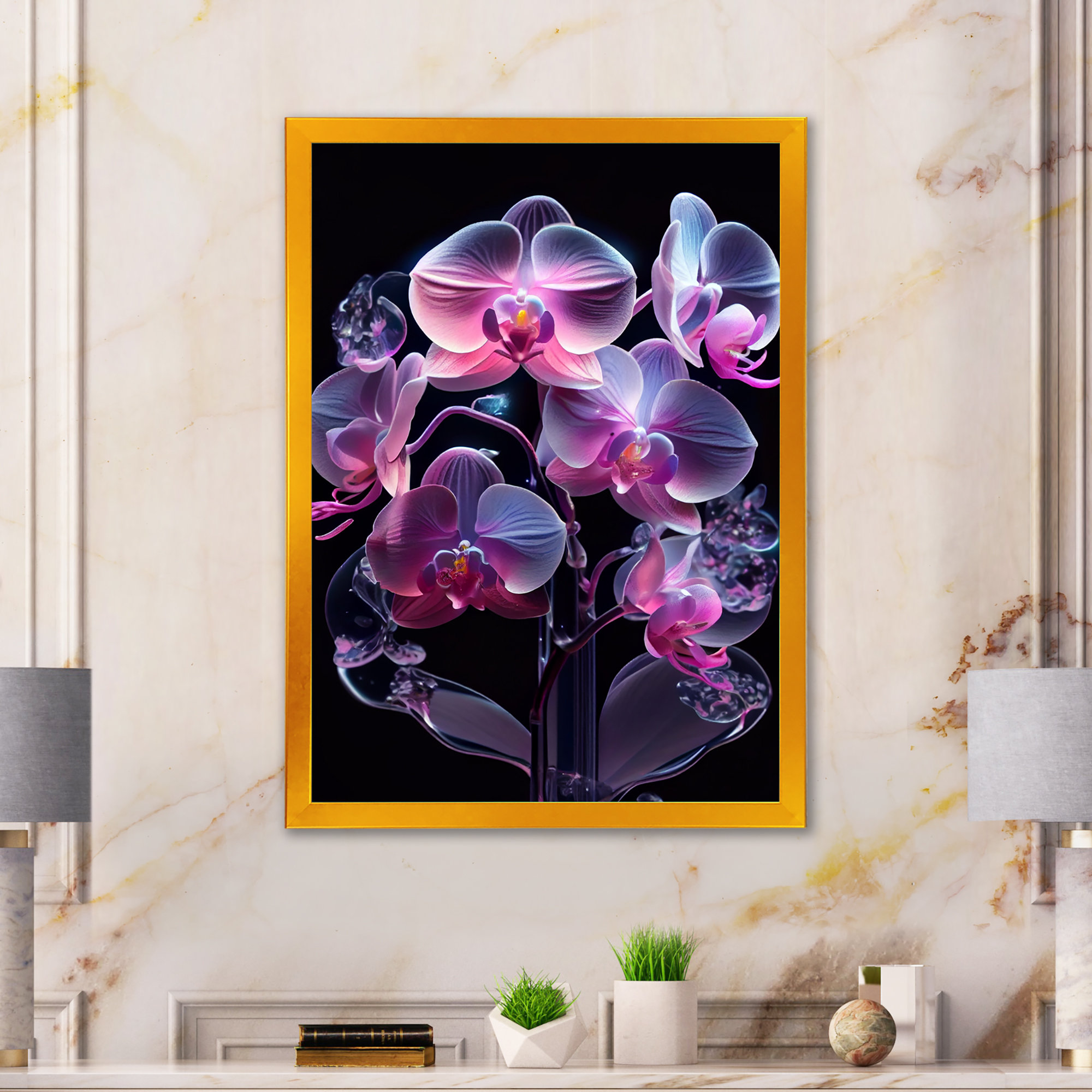 Orchid Painting Canvas Set - Avery and Rose