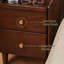 Table de chevet en bois avec 2 tiroirs et plateau coulissant, table de chevet avec tablette ouverte, table de bout pour la chambre à coucher et le salon