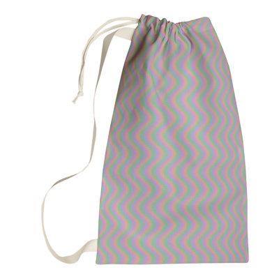 Kitterman Fabric Laundry Bag with Handles