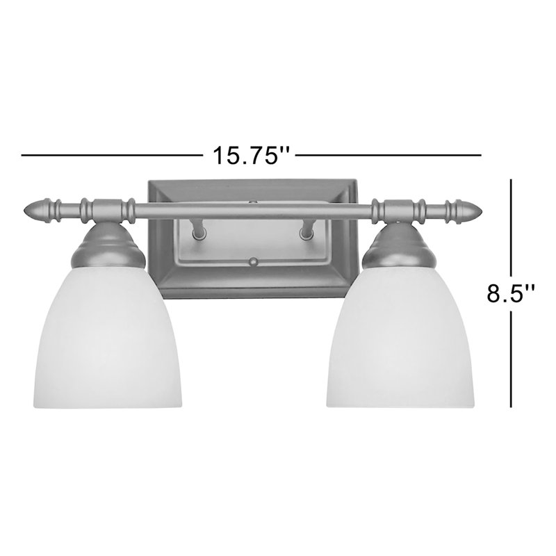 Alexandria 2 - Light Dimmable Vanity Light, Oil Rubbed Bronze