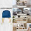 Modern Velvet Armless Side Dining Chairs-1970771276