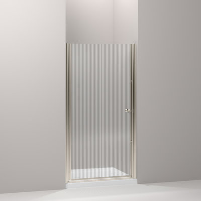 Fluence 30.25" x 65.5" Pivot Shower Door with CleanCoat® Technology
