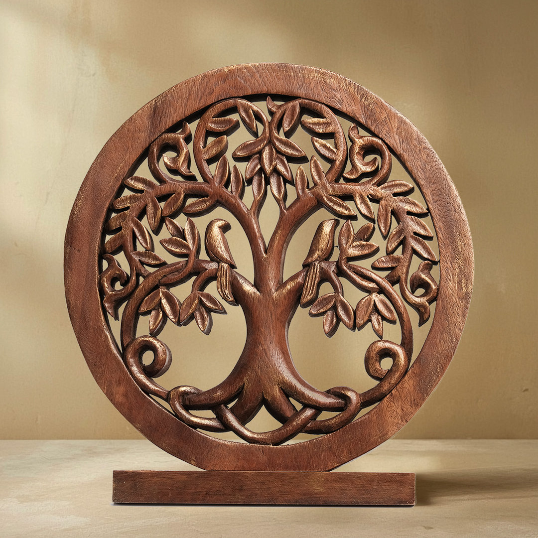 Treynor Wooden Tree of Life Décor Red Barrel Studio®