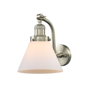 Cone 1 Light Sconce