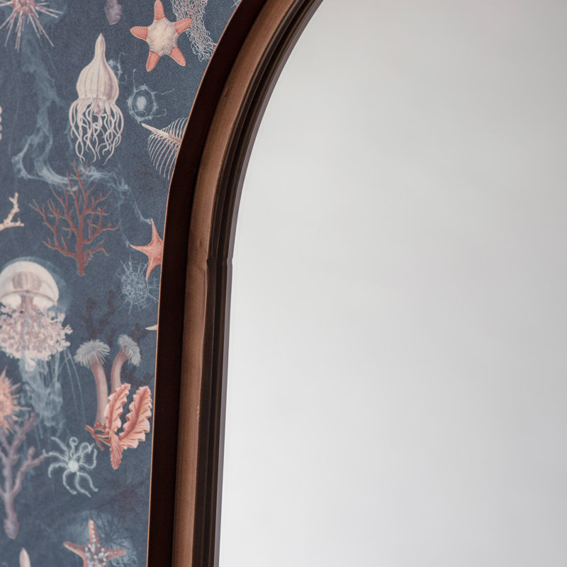 Deusenburg Metal Flat Wall Mirror