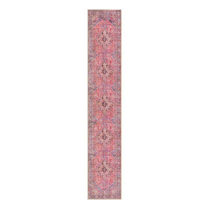 Prague Chenille Oriental Indoor Rug, Runner 2'6" x 14'1"