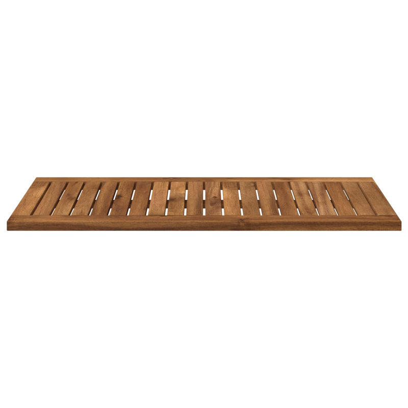 Solid Wood Table Top, 2cm H x 80.5cm W x 35cm D
