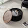 Bryonie Round Cocktail Ottoman with Storage