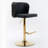 Swivel Barstools Adjustable Seat Height, PU Upholstered Bar Stools