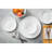Livingware Winter Frost 10.25" Dinner Plate