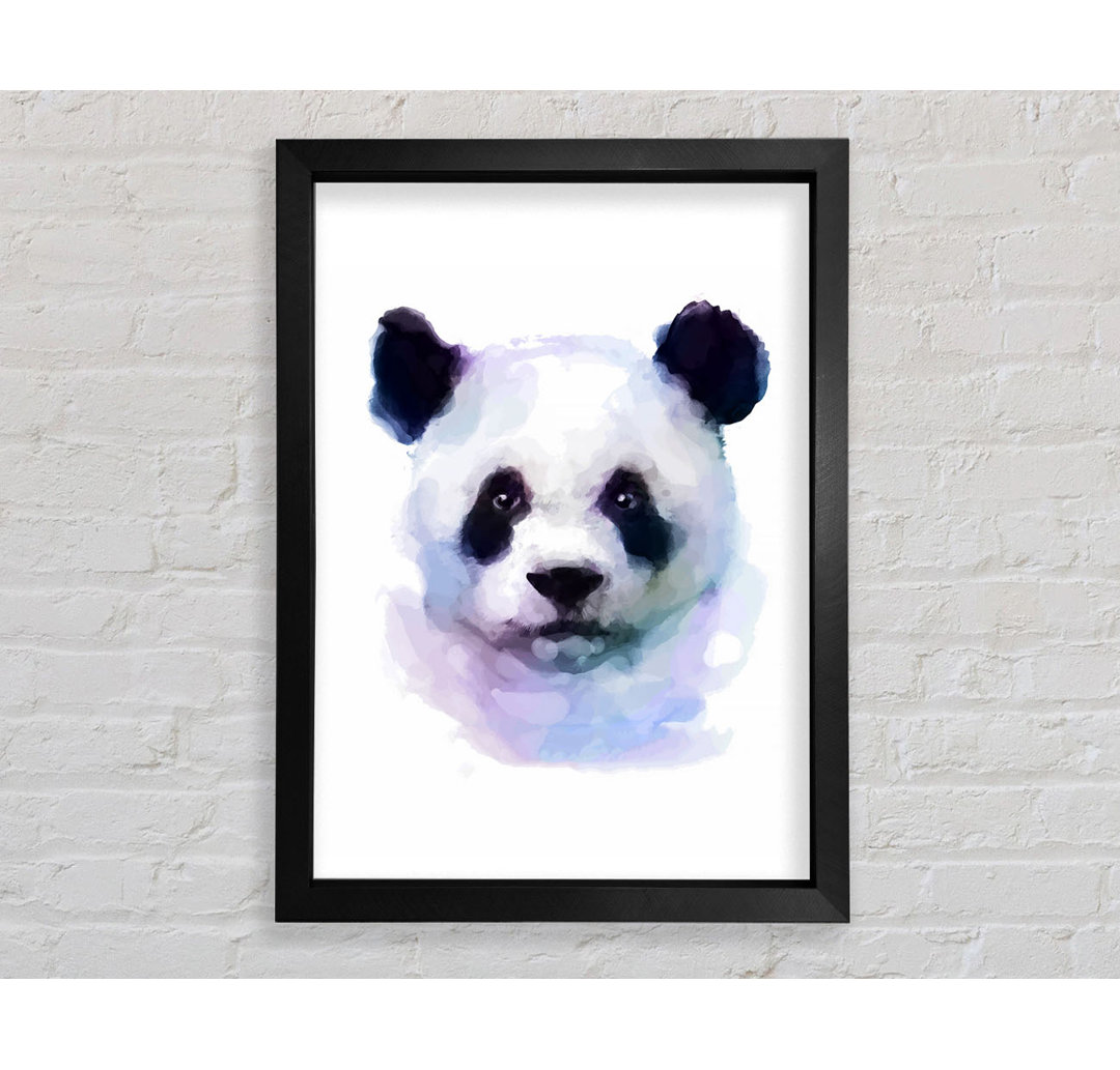 Panda Gesicht - Druck