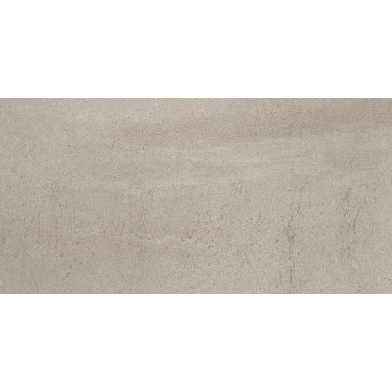 Porto II White 12 in. x 24 in. Matte Porcelain (15.5 sq. ft./Case), Fawn