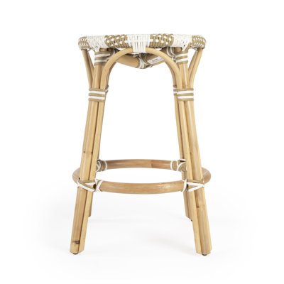 Alastair Hand-Woven Rattan Bar & Counter Stool