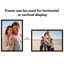 Cadre photo - Ensemble de 5 - Cadre photo avec plexiglas poli pour table et mur-101476107-101476088