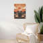 Vintage Coffee Unframed Canvas Wall Art 16" X 20"