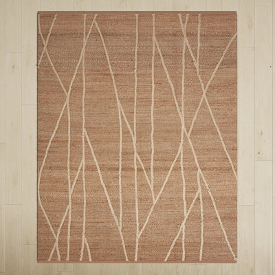 Albemarie Natural Ivory Hand-Woven Jute Rug