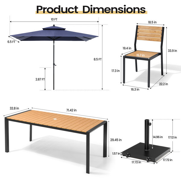 Dimensions du produit