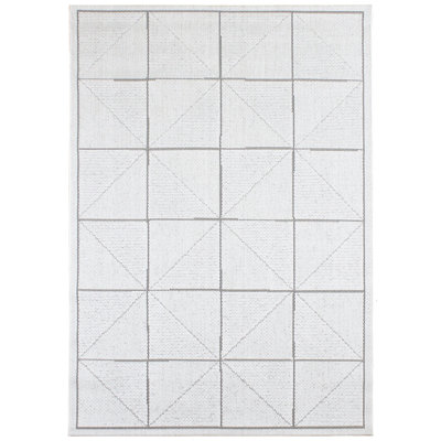 Orkanger Rectangle Geometric Kilim Indoor / Outdoor