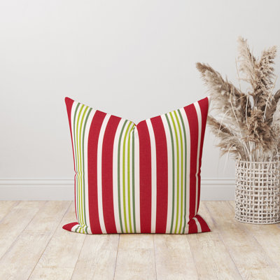 Striped Cotton Pillow Cover