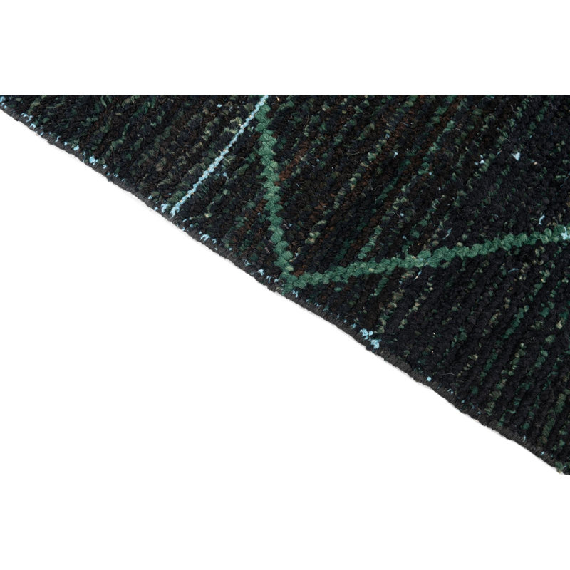 Tapis noir Pinson 4 x 6