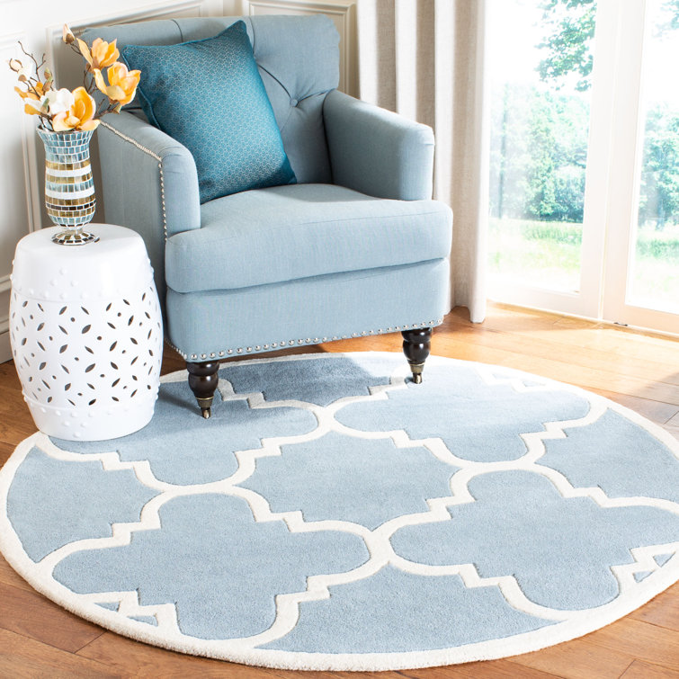 Carolene Hand Tufted Wool Geometric Rug