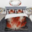 Ensemble de housse de couette Red Scarlet Villainy Unleashed Deamon - Abstract Collages-101244446