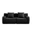 Soft Teddy Fabric Bone-free Two-seater Sofa-1518138554