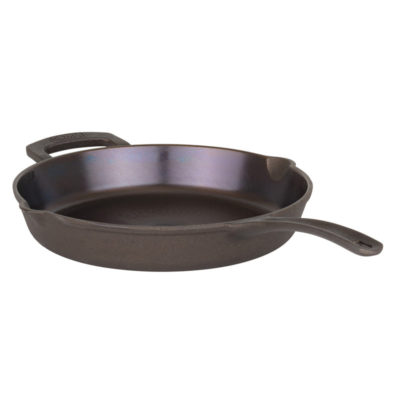 Viking Cast Iron 12-inch Fry Pan, Bronze
