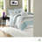 Elegant Farmhouse King Bedding Sets, Cotton Percale 9-piece Comfort Collection
