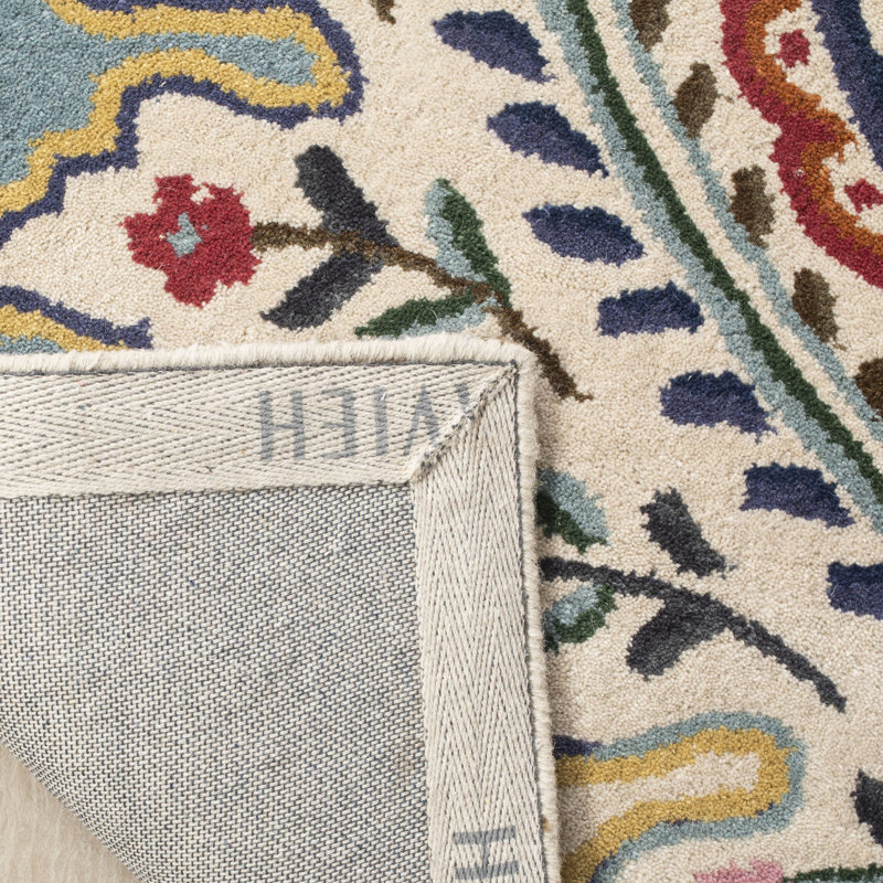 Tapis en laine Rudra, Tapis de couloir 2 pi 3 po x 11 pi