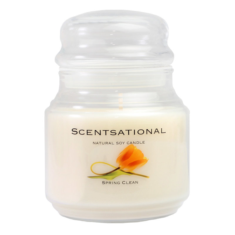 Bougie au soja naturel
