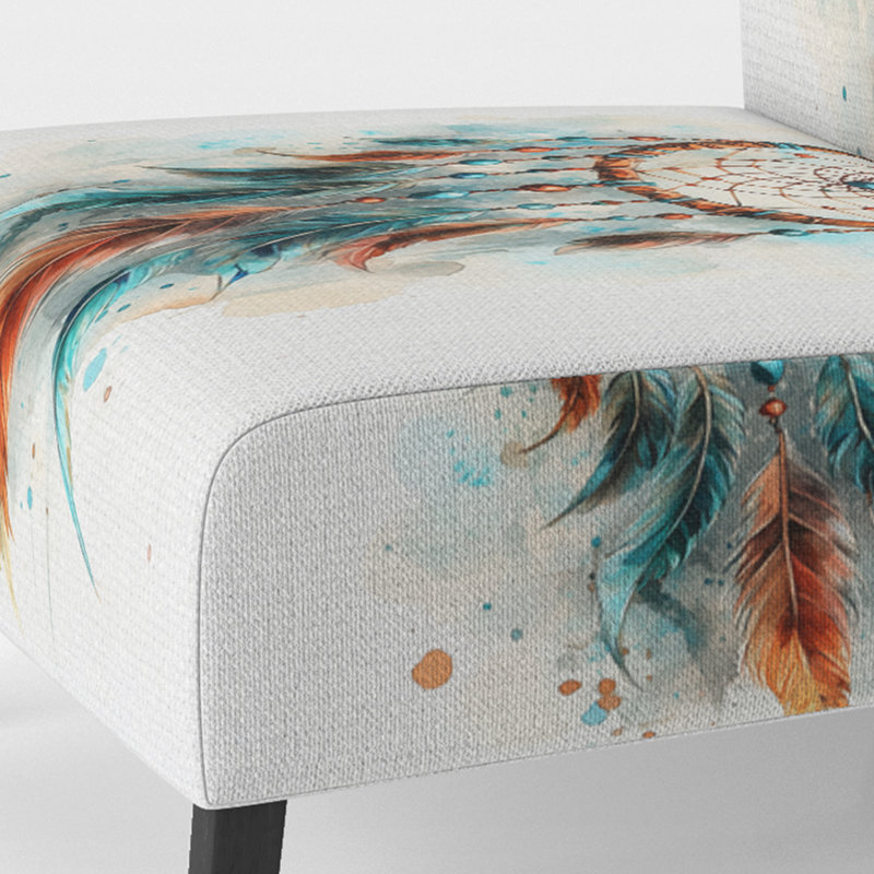 Fauteuil rembourré Boho Feather - Dreamcatcher Dust, Slipper Armless