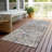 Machine Washable Indoor/Outdoor Xhevrie Ivory Rug-2073092590