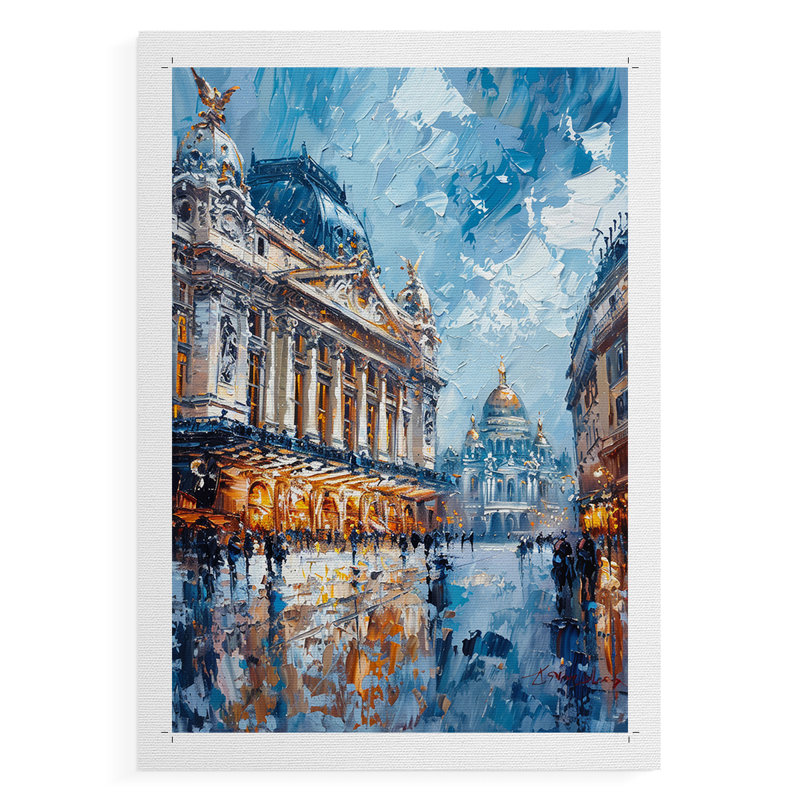 Paysages, série CCLXI - Impression sur toile seulement - NON-CADRE, H 18 po x l 12 po