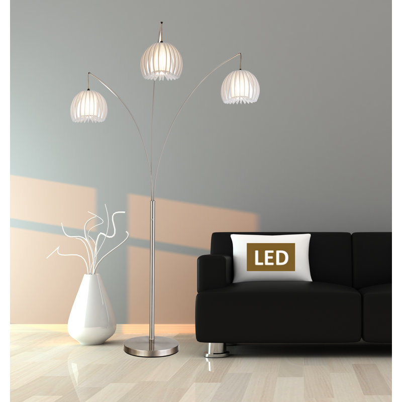 Zucca 83'' Silver Tree Floor Lamp