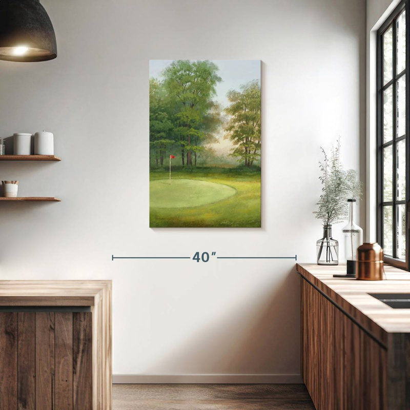 Senne Amacoy Green I, 36" H x 24" W