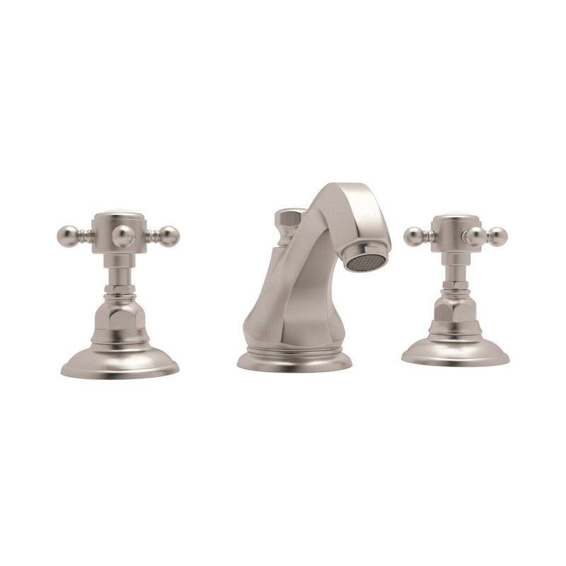 Robinet de salle de bain Hex®, Nickel satiné