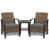 Brown Frame/Dark Gray Cushion selected